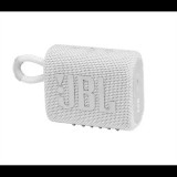 JBL GO 3 JBLGO3WHT, Portable Waterproof Speaker - bluetooth hangszóró, vízhatlan, fehér (JBLGO3WHT) - Hangszóró