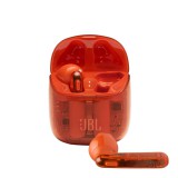 JBL Tune 225TWS Bluetooth mikrofonos fülhallgató átlátszó narancs (JBLT225TWSGHOSTORG) (JBLT225TWSGHOSTORG) - Fülhallgató