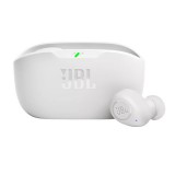 JBL Wave Buds, True Wireless, Mély basszus, Bluetooth, Vezeték nélküli, Fehér, Mikrofonos fülhallgató
