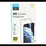 JOYROOM HD képernyővédő üveg (2.5D, lekerekített szél, karcálló, ultravékony, 0.2mm, 9H) FEKETE [Apple iPhone 11] (JR-PF011) - Kijelzővédő fólia