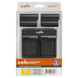 Jupio Value Pack 2x Nikon EN-EL15C 2100mAh-ás fényképezőgép akkumulátor + USB dual töltő (Nikon Z...