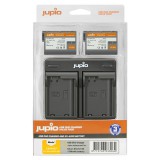 Jupio Value Pack Nikon EN-EL15B 1700mAh 2db fényképezőgép akkumulátor + USB dupla töltő