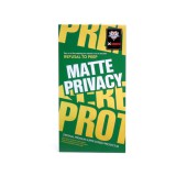 Karc és ütésálló, betekintésgátló matt védőfólia fekete kerettel iPhone 12 Pro Max FMF Privacy