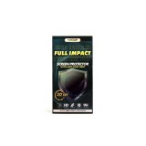 Karc és ütésálló fólia fekete kerettel Samsung Galaxy A12 A125F Yooup Full Impact