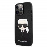 Karl Lagerfeld Apple Iphone 13 Pro Karl fekete tok (KLHCP13LSAKHBK) (KLHCP13LSAKHBK) - Telefontok