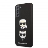 Karl Lagerfeld Samsung S22+ Karl et Choupette tok fekete (KLHCS22MSAKICKCBK) (KLHCS22MSAKICKCBK) - Telefontok