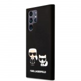 Karl Lagerfeld Samsung S22 Ultra Karl et Choupette tok fekete (KLHCS22LSSKCK) (KLHCS22LSSKCK) - Telefontok