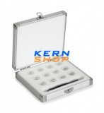 KERN & Sohn Kern 313-010-600 Alumínium doboz, 1 mg - 500 mg súlysorhoz, E1-M1