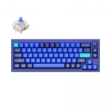Keychron Q2 QMK Custom RGB Mechanical Keyboard Hot-swap Gateron G Pro ISO Knob Blue US Q2-O2
