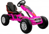 KicsiKocsiBolt Ford licence alapján gyártott 12V E- gokart pink 4091
