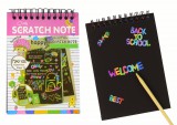 KicsiKocsiBolt Scratch Game Notebook gyerekeknek Pink 16035