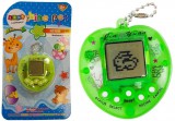 KicsiKocsiBolt Tamagotchi Electronic Game Green rövid lánccal 4006