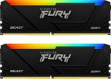 Kingston 16GB DDR4 2666MHz Kit(2x8GB) Fury Beast RGB Black KF426C16BB2AK2/16