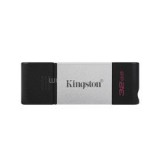 Kingston 32GB USB3.2 C DataTraveler 80 (DT80/32GB) Flash Drive (DT80/32GB)