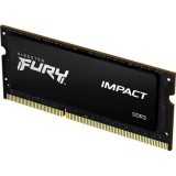 Kingston 4GB DDR3L 1600MHz SODIMM Fury Impact (KF316LS9IB/4) - Memória
