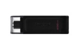 Kingston 70 USB pendrive 256 GB USB C-típus 3.2 Gen 1 (3.1 Gen 1) Fekete
