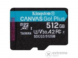 Kingston Canvas Go! Plus 512GB microSD memóriakártya