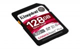 Kingston Canvas React Plus 128 GB SD UHS-II Class 10 memóriakártya