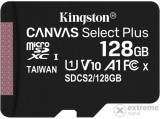 Kingston Canvas Select Plus 100R A1 C10 128GB microSDXC memóriakártya (adapter nélkül)