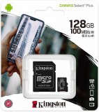 Kingston CANVAS SELECT PLUS MICRO SDXC 128GB + ADAPTER CLASS 10 UHS-I U1 A1 V10 (100 MB/S)