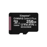 Kingston Canvas Select Plus MicroSDXC memóriakártya 256GB, Class10 (SDCS2/256GBSP)