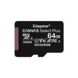 Kingston Canvas Select Plus MicroSDXC memóriakártya 64GB (SDCS2/64GBSP)