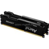 Kingston DIMM memória 2X4GB DDR3 1600MHz CL10 FURY Beast Black (KF316C10BBK2/8)