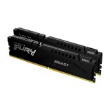 Kingston Fury Beast Black 16GB (2x8) 4800MHz CL38 DDR5 (KF548C38BBK2-16) - Memória