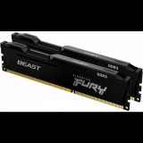 Kingston Fury Beast Black 8GB (2x4) 1866MHz CL10 DDR3 (KF318C10BBK2/8) - Memória