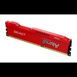 Kingston Fury Beast Red 4GB (1x4) 1866MHz CL10 DDR3 (KF318C10BR/4) - Memória