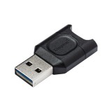 Kingston MobileLite Plus USB 3.1 microSDHC/SDXC UHS-II Card Reader Black MLPM