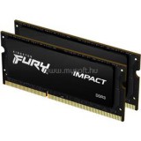 Kingston SODIMM memória 2X4GB DDR3L 1600MHz CL9 1.35V FURY Impact (KF316LS9IBK2/8)