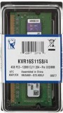 Kingston SODIMM memória 4GB DDR3 1600MHz CL11 (KVR16S11S8/4)