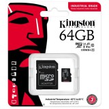 Kingston Technology Industrial 64 GB MicroSDXC UHS-I Class 10
