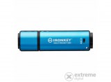 Kingston Technology IronKey VP50 USB flash meghajtó 64 GB USB C-típus 3.2 Gen 1 (3.1 Gen 1) Fekete, Kék