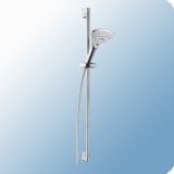 Kludi Fizz zuhanyszett (3 funkciós kézi zuhanyfej, zuhanyrúd csúszkás tartóval 900mm)