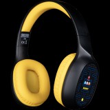 Konix - pac-man 2.0 fejhallgató vezeték nélküli bluetooth gaming stereo, mikrofon, fekete kx-pacman-gh