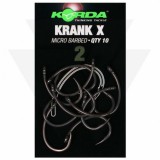 Korda Horog Krank X Hook pontyos horog (KKRX4)