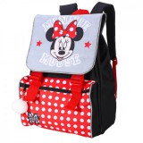 KORREKT WEB Disney Minnie iskolatáska, táska Pomponnal, 42 cm