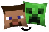 KORREKT WEB Minecraft Steve Creeper párna, díszpárna 40*40 cm