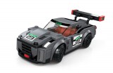 KORREKT WEB WANGE® 2874 | lego-kompatibilis építőjáték | 190 db építőkocka | Supercar szürke sportkocsi