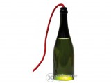 Latelier L`Atelier du Vin 095321 Bouteille Torche Vert pezsgős üveg lámpa, zöld