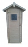 latrina, 1 x 1m, 16mm, ablak