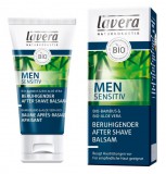 lavera Men Sensitive borotválkozás utáni balzsam, bio bambusszal és bio aloe verával 50 ml