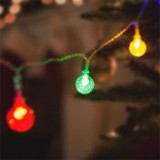 Led fényfüzér gömb - Family Christmas, 58223A