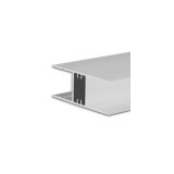 LEDIUM Hide Double felületre szerelhető alumínium LED profil/lámpaprofil, 16mm, fehér, 2m