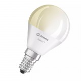 Ledvance Smart+ WiFi LED okos fényforrás kisgömb 5W E14 2700K (4058075485594) (ledv4058075485594) - LED-es égők