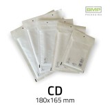 Légpárnás Boríték (buborékos boríték) CD Fehér 180x165 mm