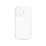 Lekerekített átlátszó TPU telefontok iPhone 12 Pro 6.1 colos YooUp Rounded Transparent átlátszó