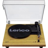 Lenco LS-10 Lemezlejátszó beépített hangszóróval Wood LS10WOOD